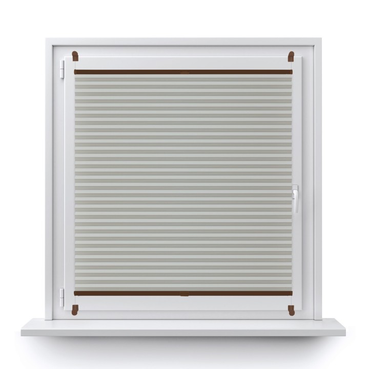 Plisa bezinwazyjna Termo premium Przyciemniająca Jasnoszara 211