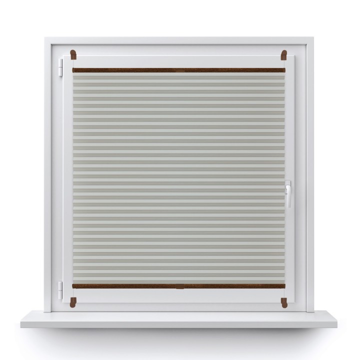 Plisa bezinwazyjna Termo premium Przyciemniająca Jasnoszara 211