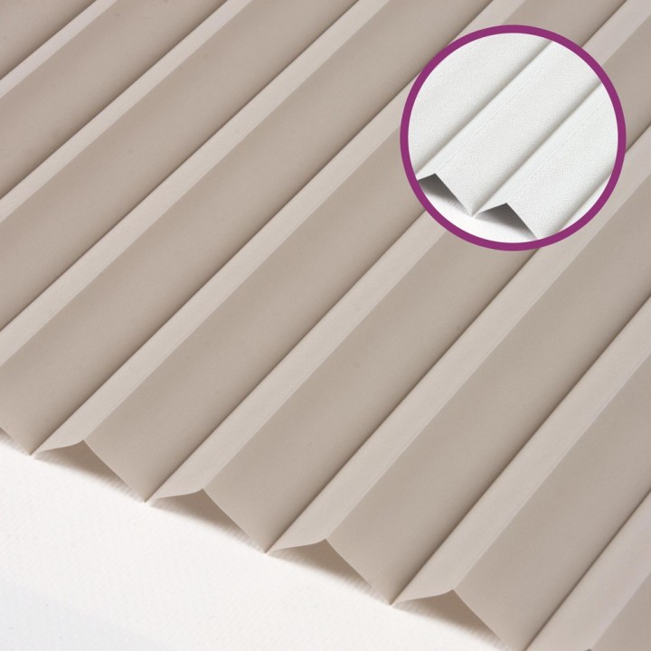 Plisa bezinwazyjna Termo premium Przyciemniająca Kremowa 201