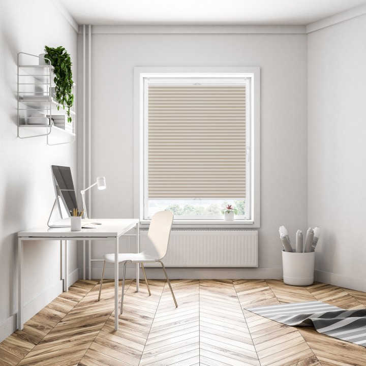 Plisa bezinwazyjna Termo premium Przyciemniająca Kremowa 201