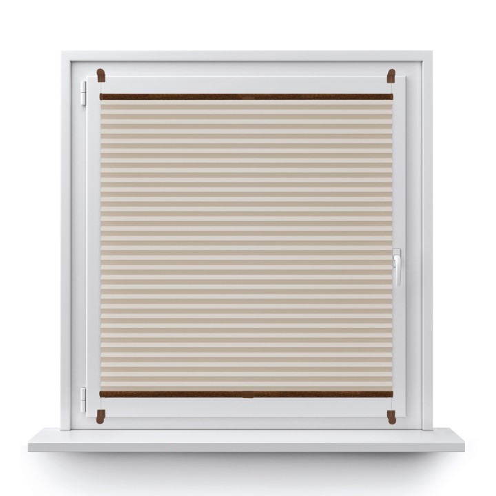 Plisa bezinwazyjna Termo premium Przyciemniająca Kremowa 201