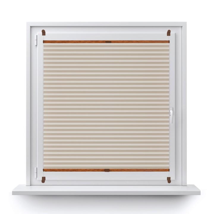 Plisa bezinwazyjna Termo premium Przyciemniająca Kremowa 201