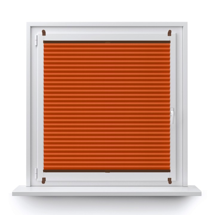 Plisa bezinwazyjna Termo premium Przyciemniająca Pomarańczowa 208