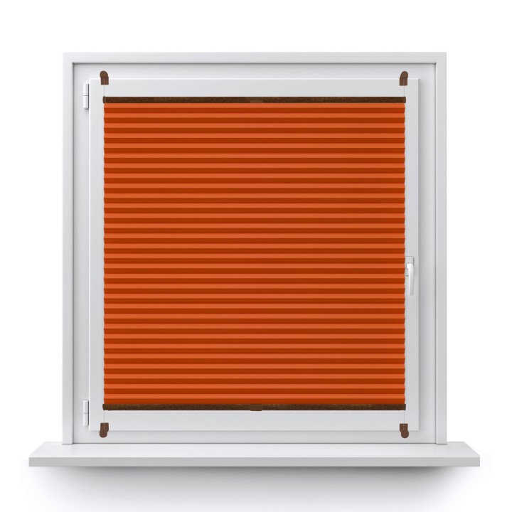 Plisa bezinwazyjna Termo premium Przyciemniająca Pomarańczowa 208