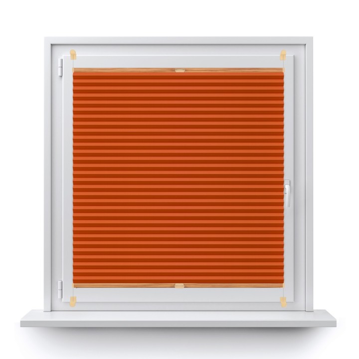 Plisa bezinwazyjna Termo premium Przyciemniająca Pomarańczowa 208