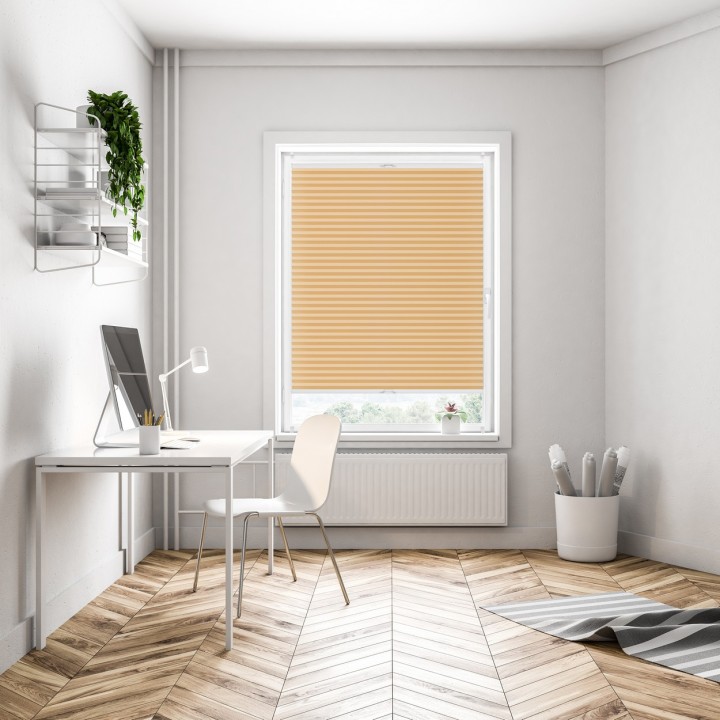 Plisa bezinwazyjna Basic Premium Przyciemniająca Żółta 107