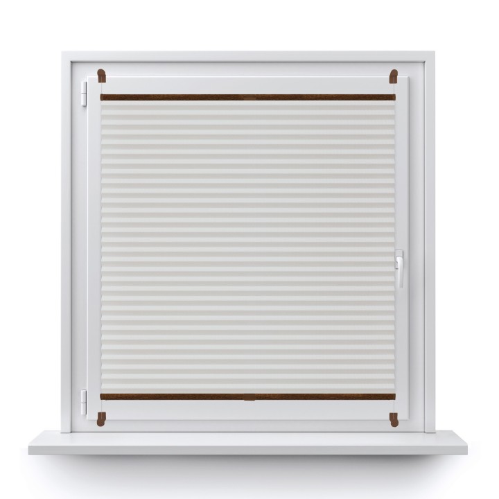 Plisa bezinwazyjna Exclusive Przyciemniająca Biała P1