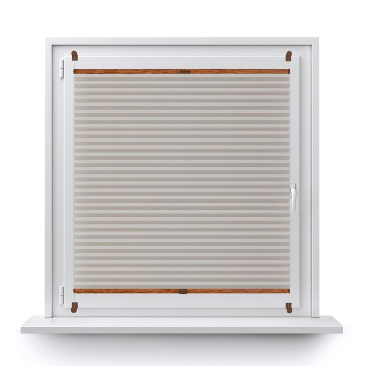 Plisa bezinwazyjna Exclusive Przyciemniająca Jasna Szara P8