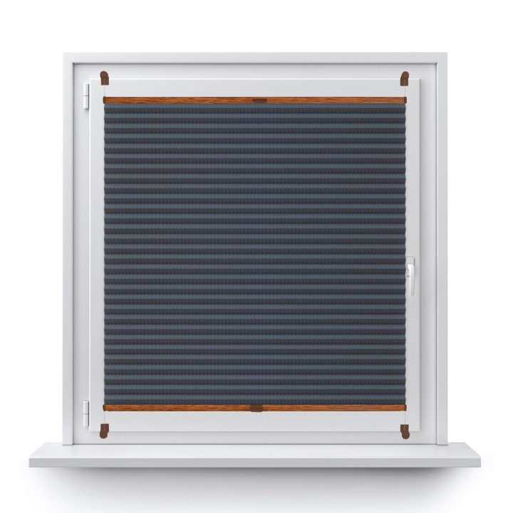 Plisa bezinwazyjna Exclusive Przyciemniająca Szara P5