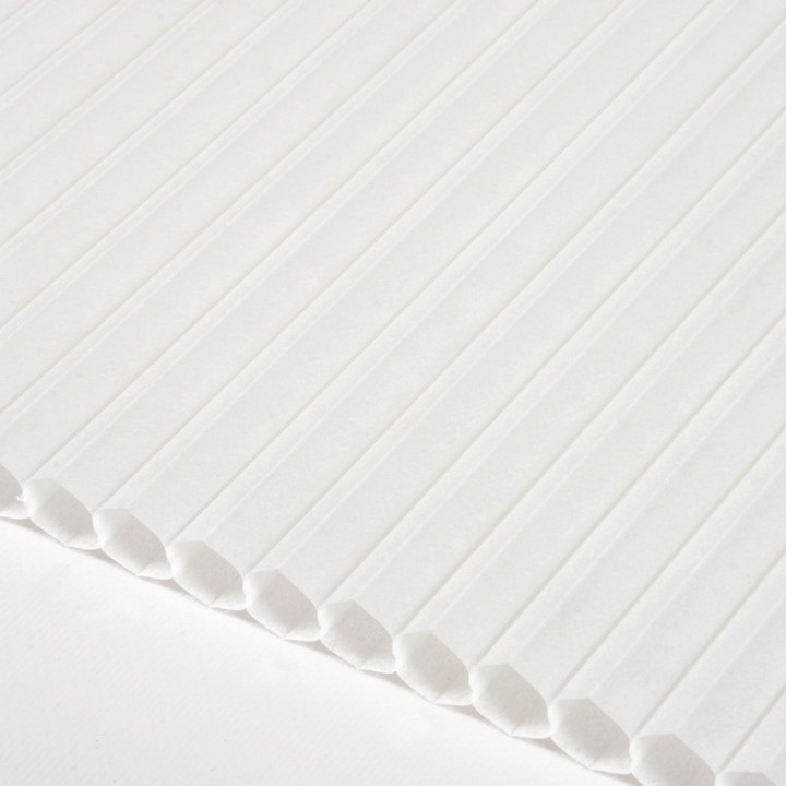 Plisa bezinwazyjna Plaster miodu Przyciemniająca Biała Ad1