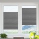 Bamboo pleated blind grafit