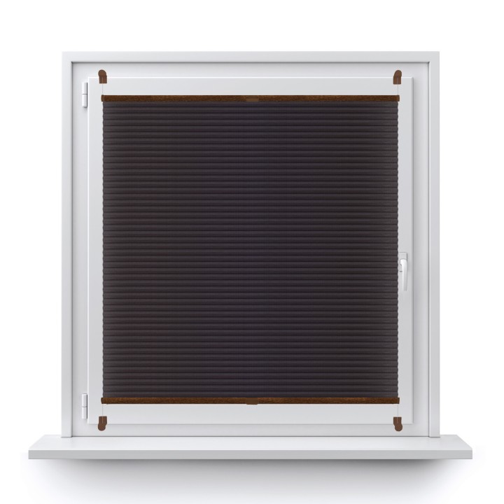 Plisa bezinwazyjna Plaster miodu Przyciemniająca Czarna Ad10