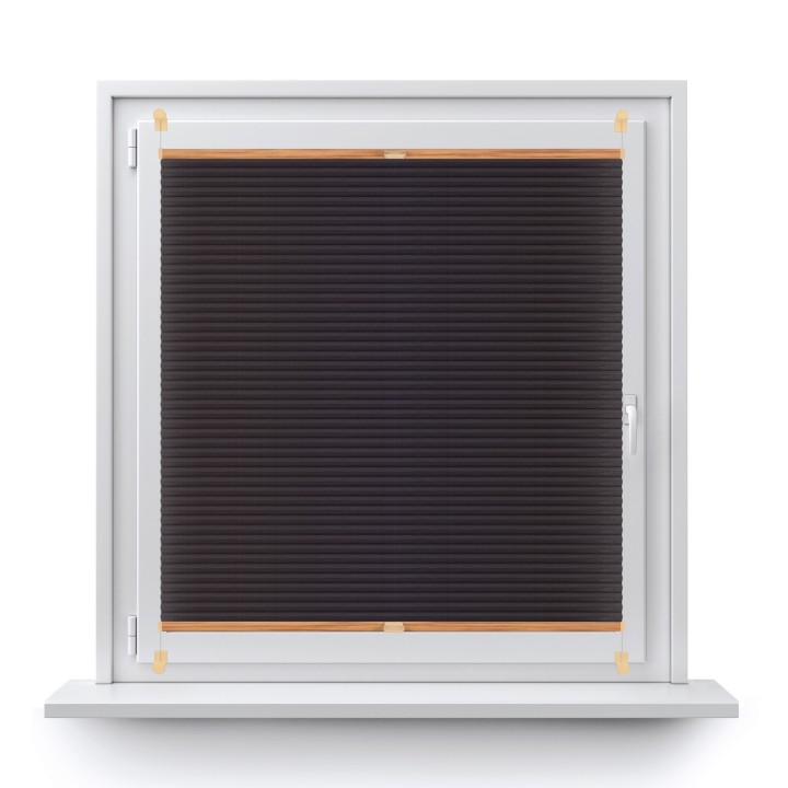 Plisa bezinwazyjna Plaster miodu Przyciemniająca Czarna Ad10