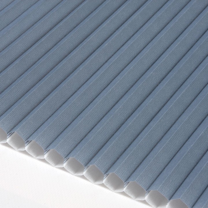 Plisa bezinwazyjna Plaster miodu Przyciemniająca Stalowa Ad8