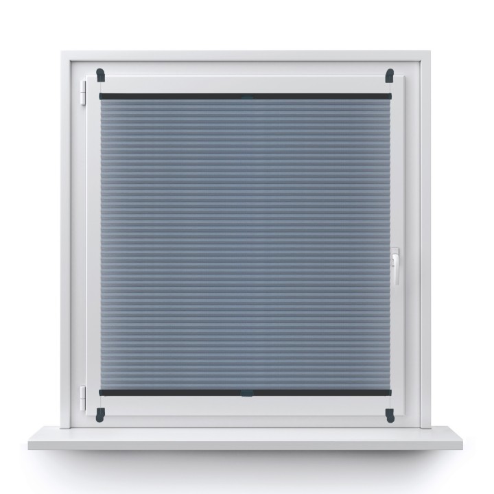 Plisa bezinwazyjna Plaster miodu Przyciemniająca Stalowa Ad8