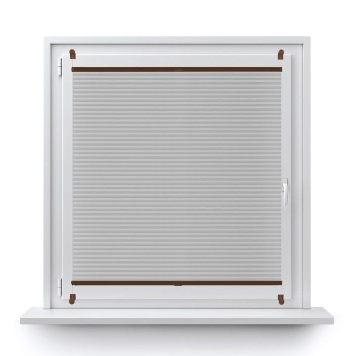 Plisa bezinwazyjna Plaster miodu Przyciemniająca Szara Ad7