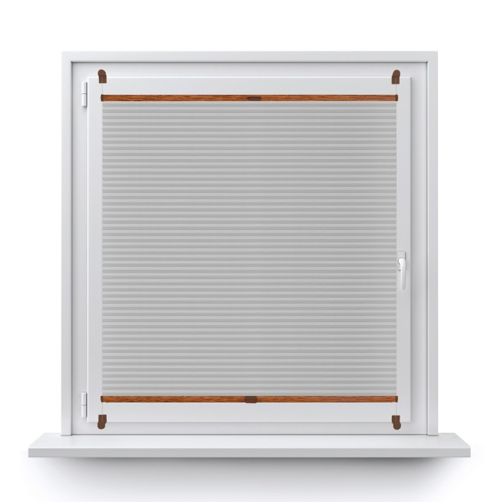 Plisa bezinwazyjna Plaster miodu Przyciemniająca Szara Ad7