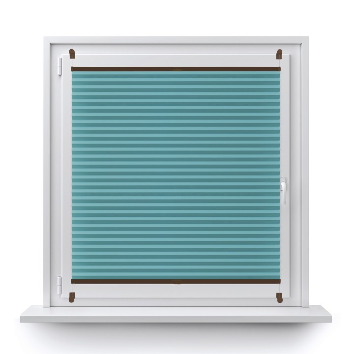 Plisa bezinwazyjna Basic Premium Przyciemniająca Błękitna 115