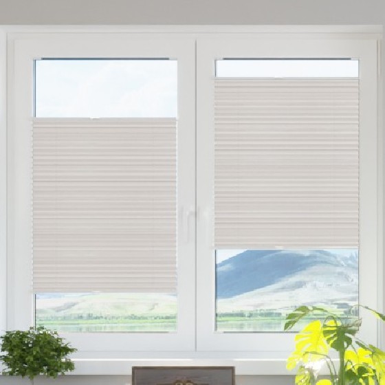 Blackout termo premium pleated blind gray
