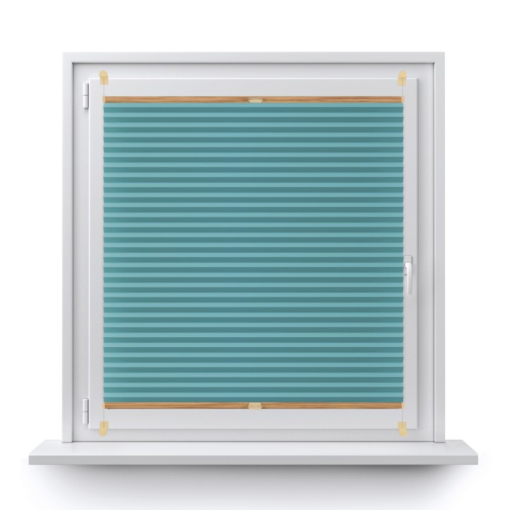 Plisa bezinwazyjna Basic Premium Przyciemniająca Błękitna 115