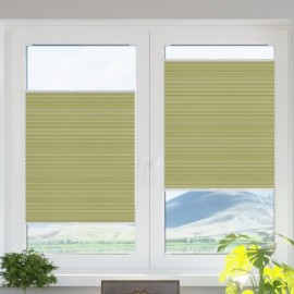 Blackout termo premium pleated blind green