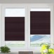 Blackout termo premium pleated blind fiolet