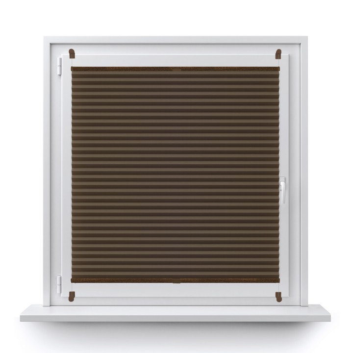 Plisa bezinwazyjna Basic Premium Przyciemniająca Brązowa 114