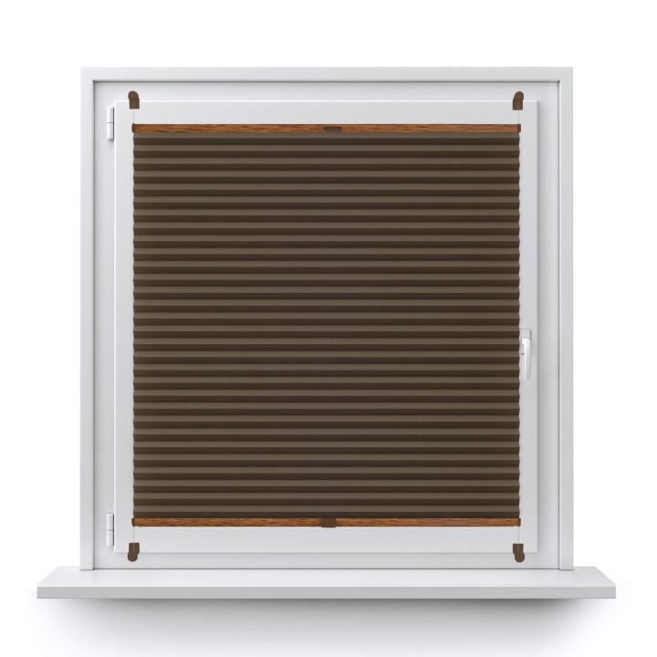 Plisa bezinwazyjna Basic Premium Przyciemniająca Brązowa 114