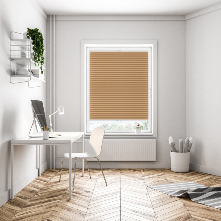 Plisa bezinwazyjna Basic Premium Przyciemniająca Ciemnobeżowa 106