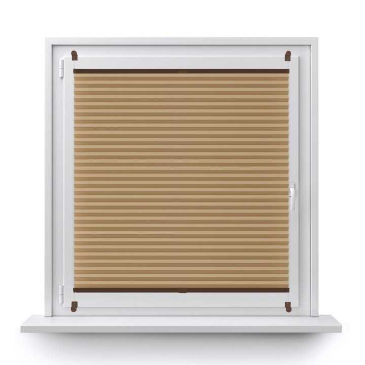 Plisa bezinwazyjna Basic Premium Przyciemniająca Ciemnobeżowa 106