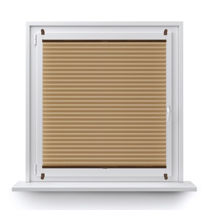 Plisa bezinwazyjna Basic Premium Przyciemniająca Ciemnobeżowa 106