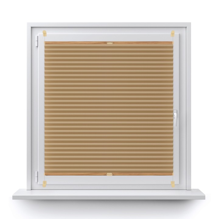 Plisa bezinwazyjna Basic Premium Przyciemniająca Ciemnobeżowa 106