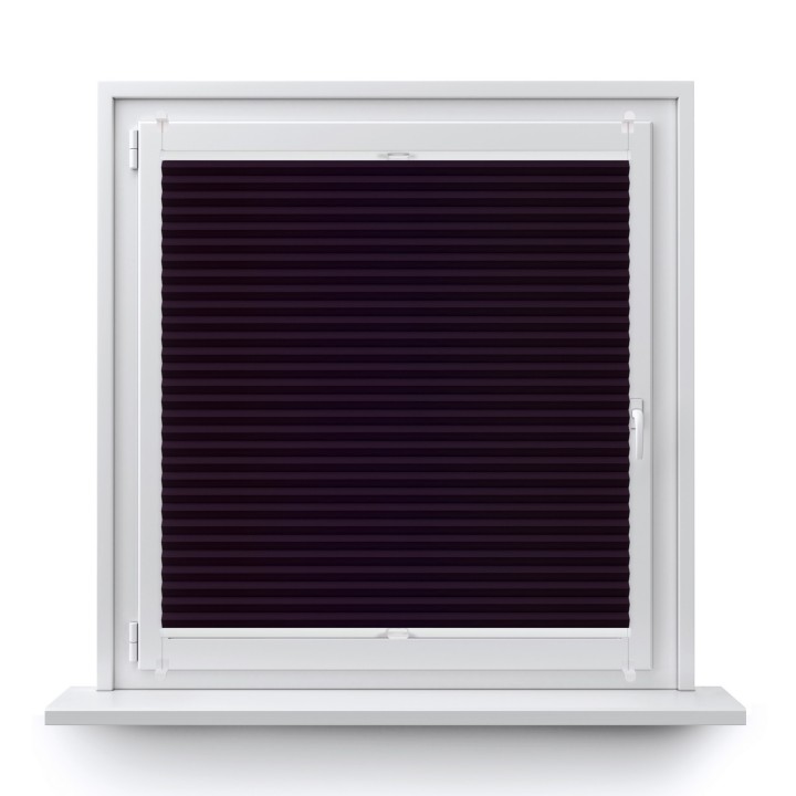 Plisa bezinwazyjna Basic Premium Przyciemniająca Ciemnofioletowa 117