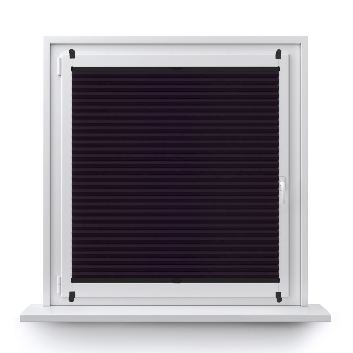 Plisa bezinwazyjna Basic Premium Przyciemniająca Ciemnofioletowa 117