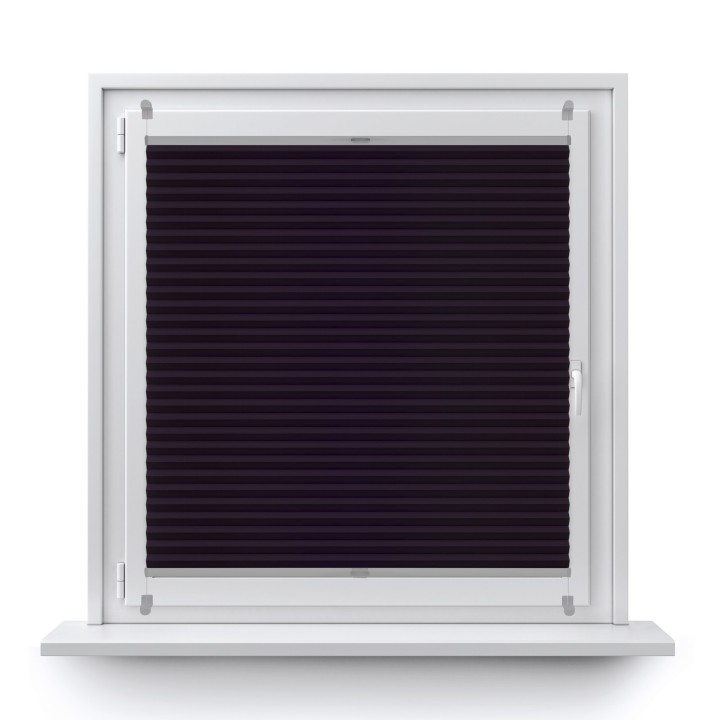 Plisa bezinwazyjna Basic Premium Przyciemniająca Ciemnofioletowa 117