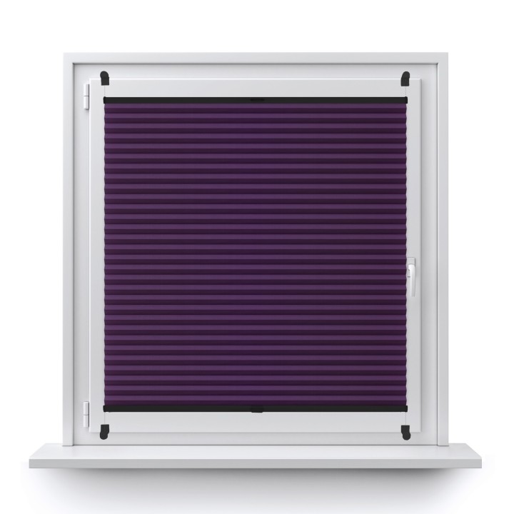 Plisa bezinwazyjna Basic Premium Przyciemniająca Fioletowa 104