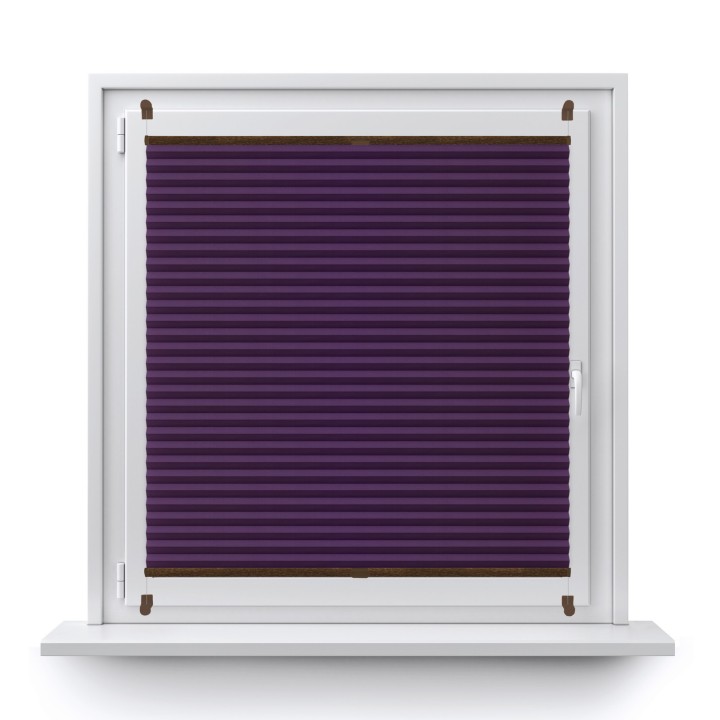 Plisa bezinwazyjna Basic Premium Przyciemniająca Fioletowa 104