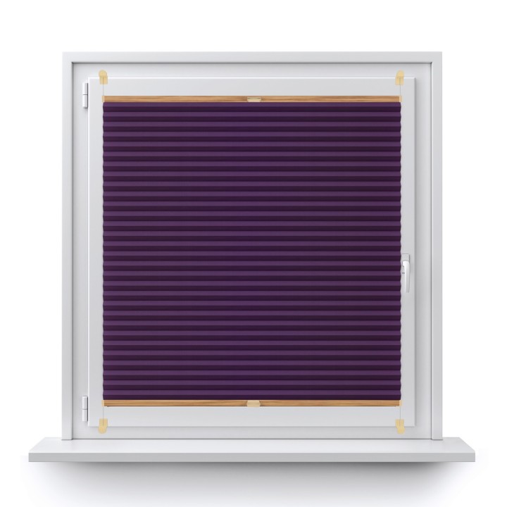 Plisa bezinwazyjna Basic Premium Przyciemniająca Fioletowa 104