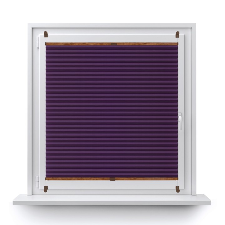 Plisa bezinwazyjna Basic Premium Przyciemniająca Fioletowa 104