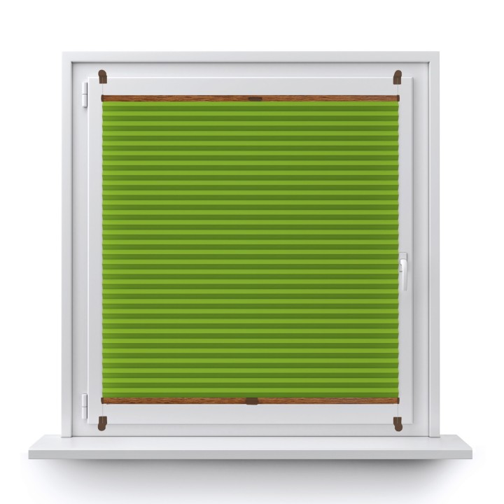 Plisa bezinwazyjna Basic Premium Przyciemniająca Zielona Intensywny 121