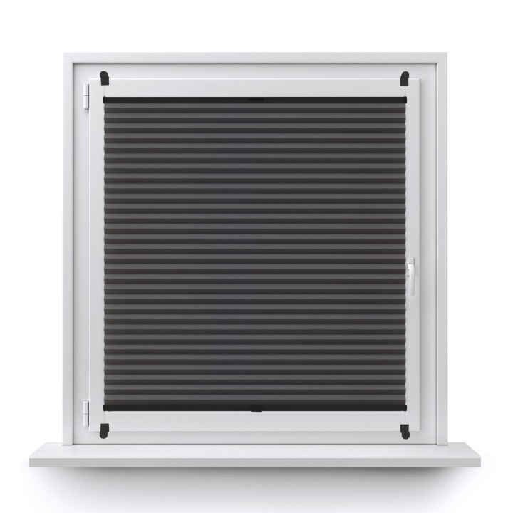 Plisa bezinwazyjna Basic Premium Przyciemniająca Szara 112