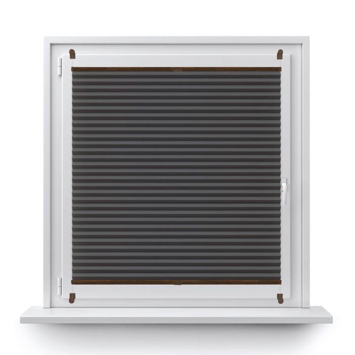 Plisa bezinwazyjna Basic Premium Przyciemniająca Szara 112