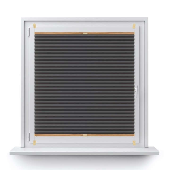 Plisa bezinwazyjna Basic Premium Przyciemniająca Szara 112