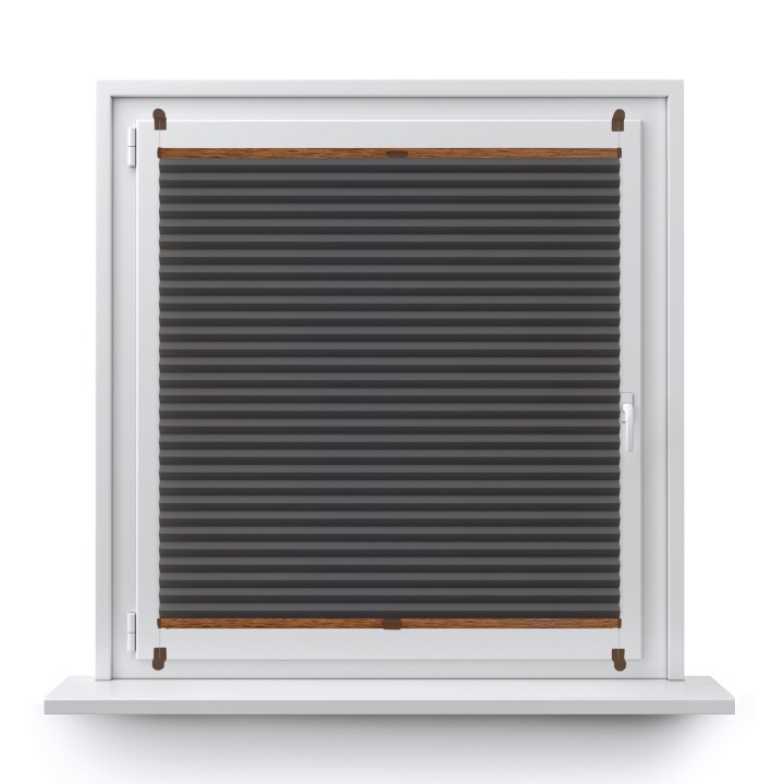 Plisa bezinwazyjna Basic Premium Przyciemniająca Szara 112