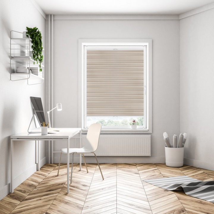 Plisa bezinwazyjna Bambus Przyciemniająca Beżowa 601