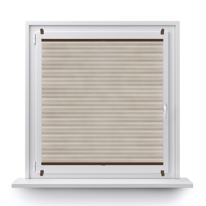 Plisa bezinwazyjna Bambus Przyciemniająca Beżowa 601