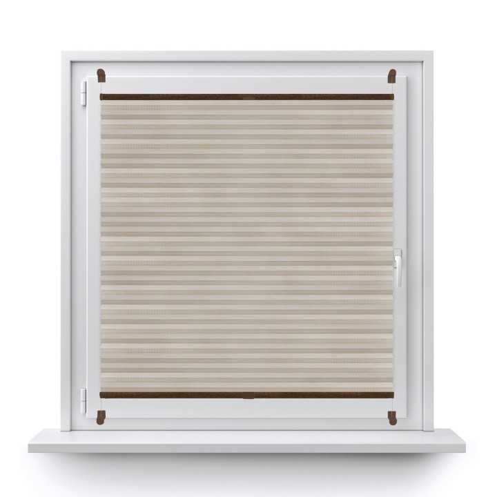 Plisa bezinwazyjna Bambus Przyciemniająca Beżowa 601