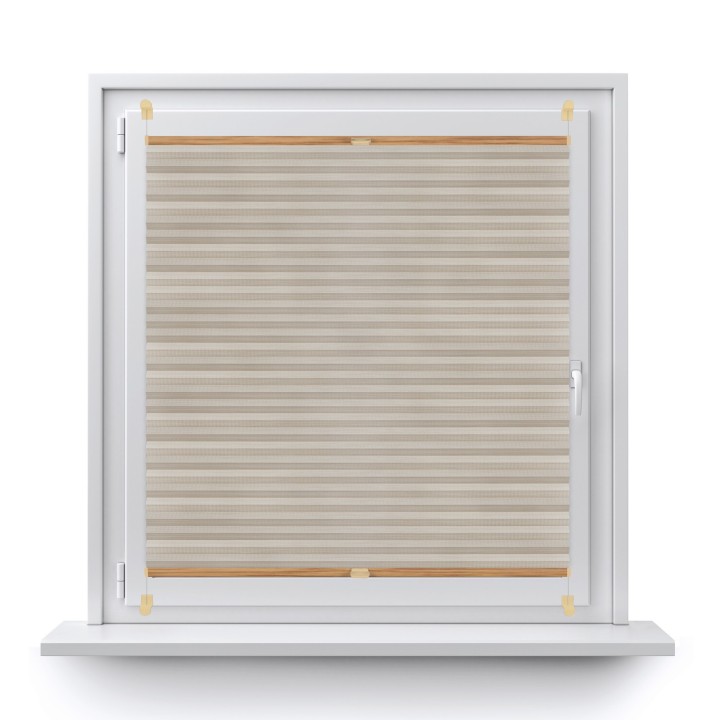 Plisa bezinwazyjna Bambus Przyciemniająca Beżowa 601