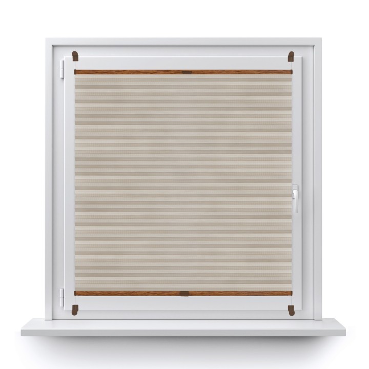 Plisa bezinwazyjna Bambus Przyciemniająca Beżowa 601