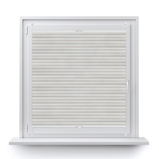 Plisa bezinwazyjna Bambus Przyciemniająca Biała 613